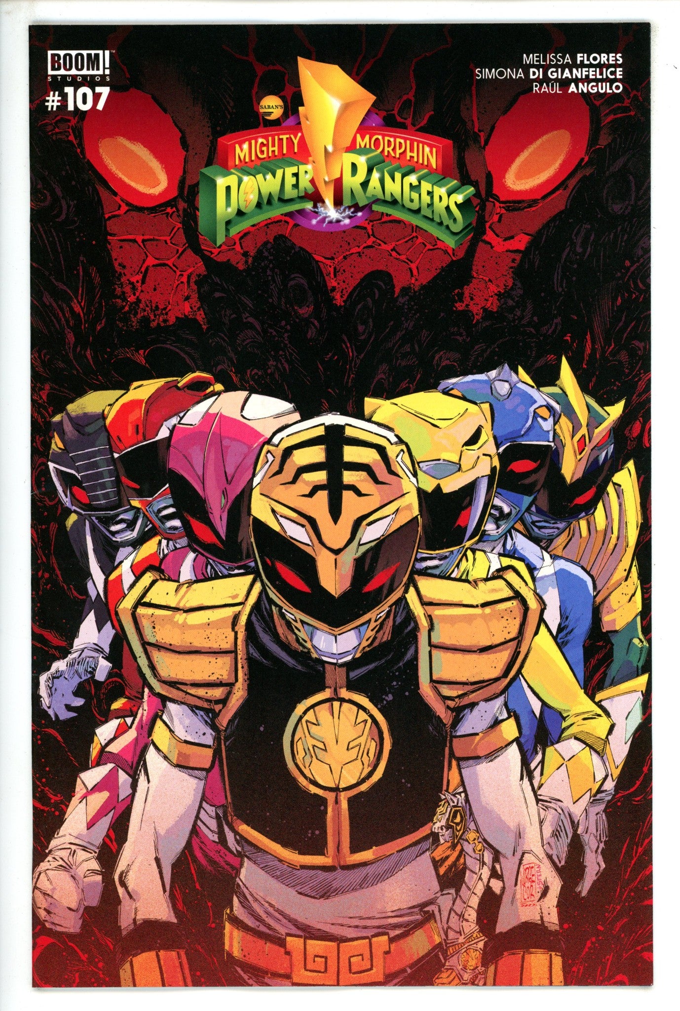 Mighty Morphin Power Rangers 107 Corona Variant (2023)