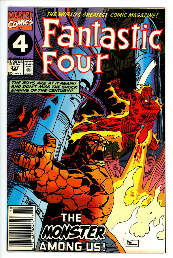 Fantastic Four Vol 1 357 Newsstand