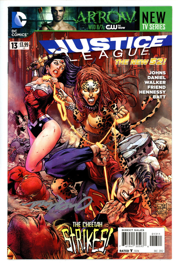 Justice League Vol 1 13 Signed Daniel
