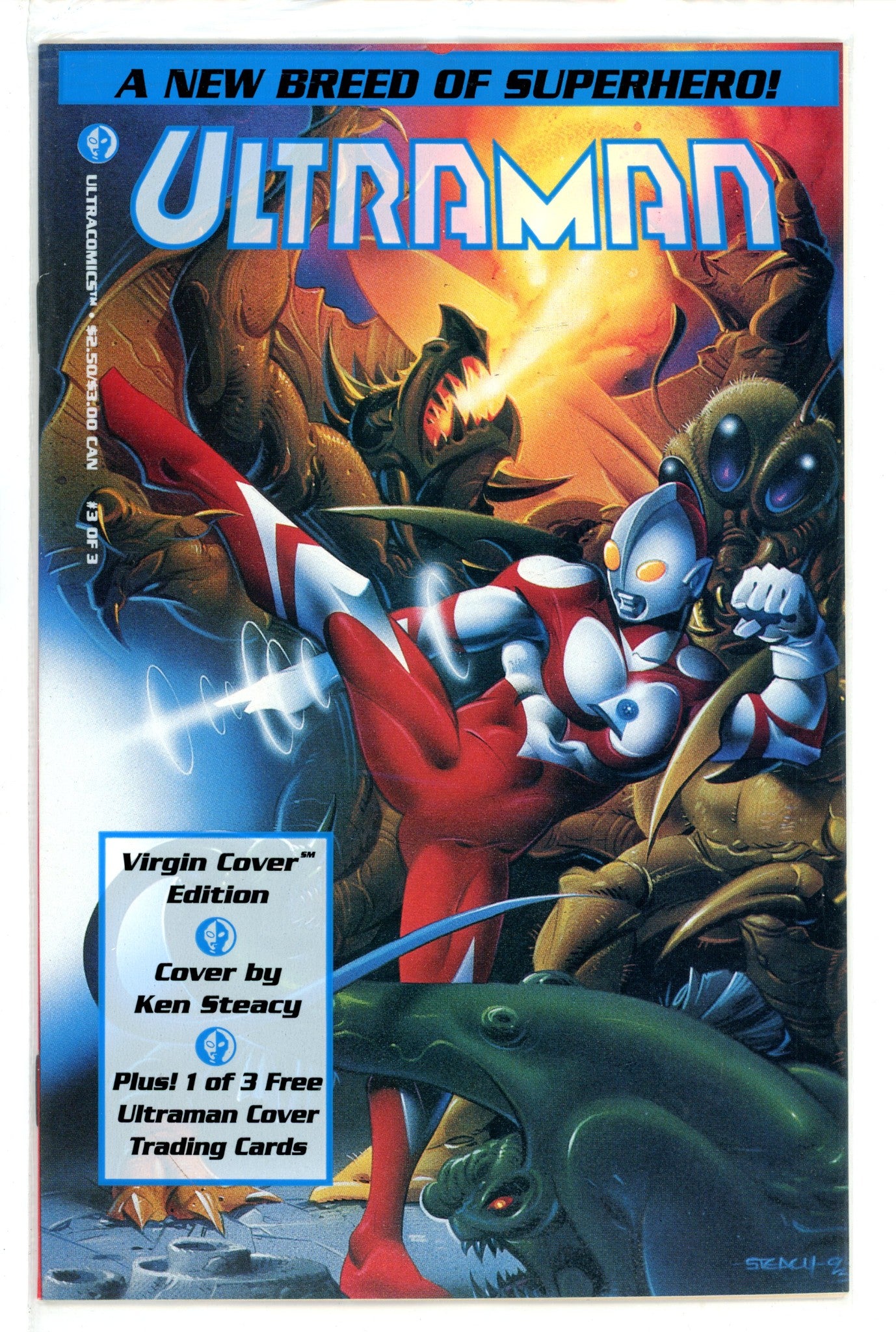 Ultraman 3 Bagged