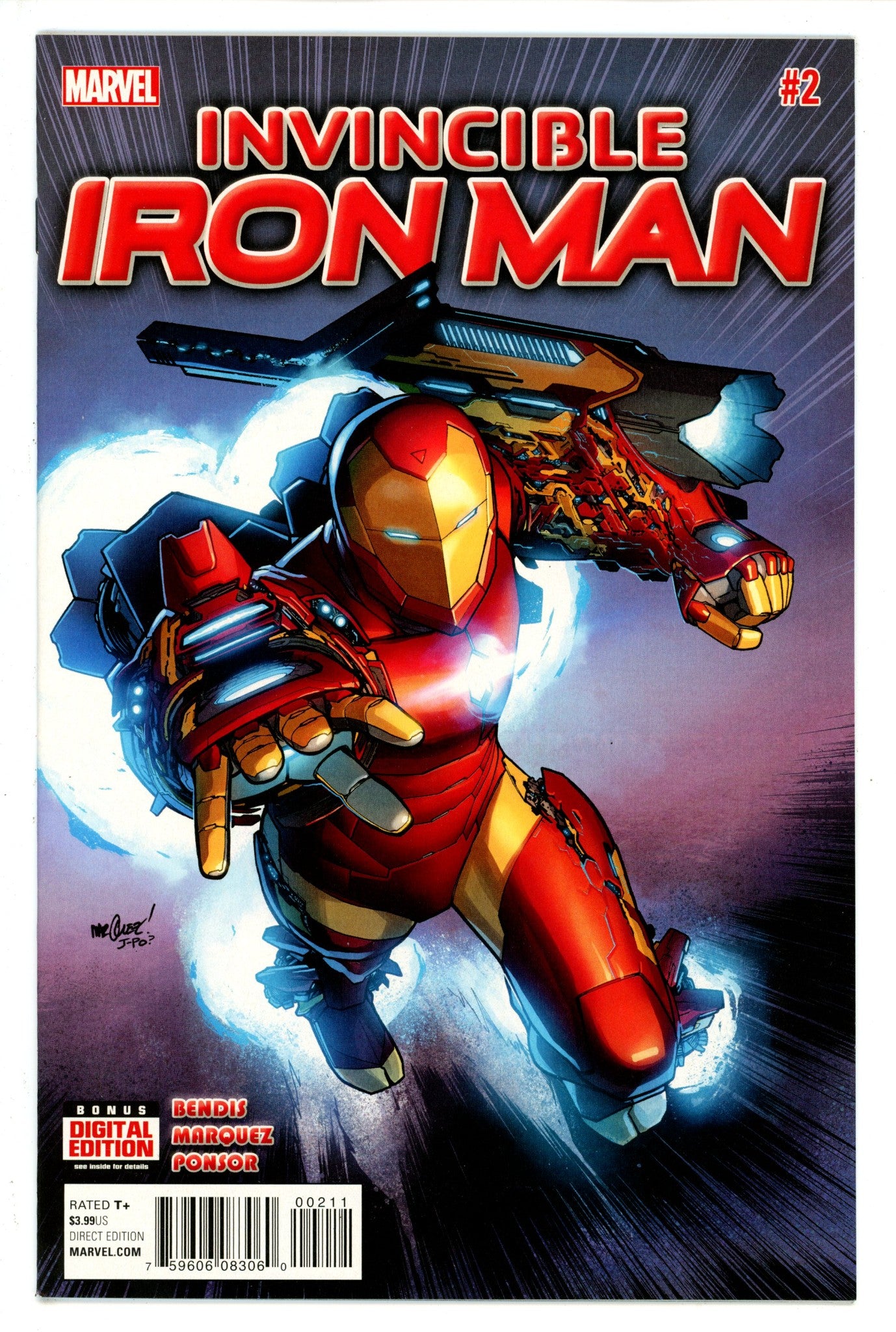 Invincible Iron Man Vol 2 2