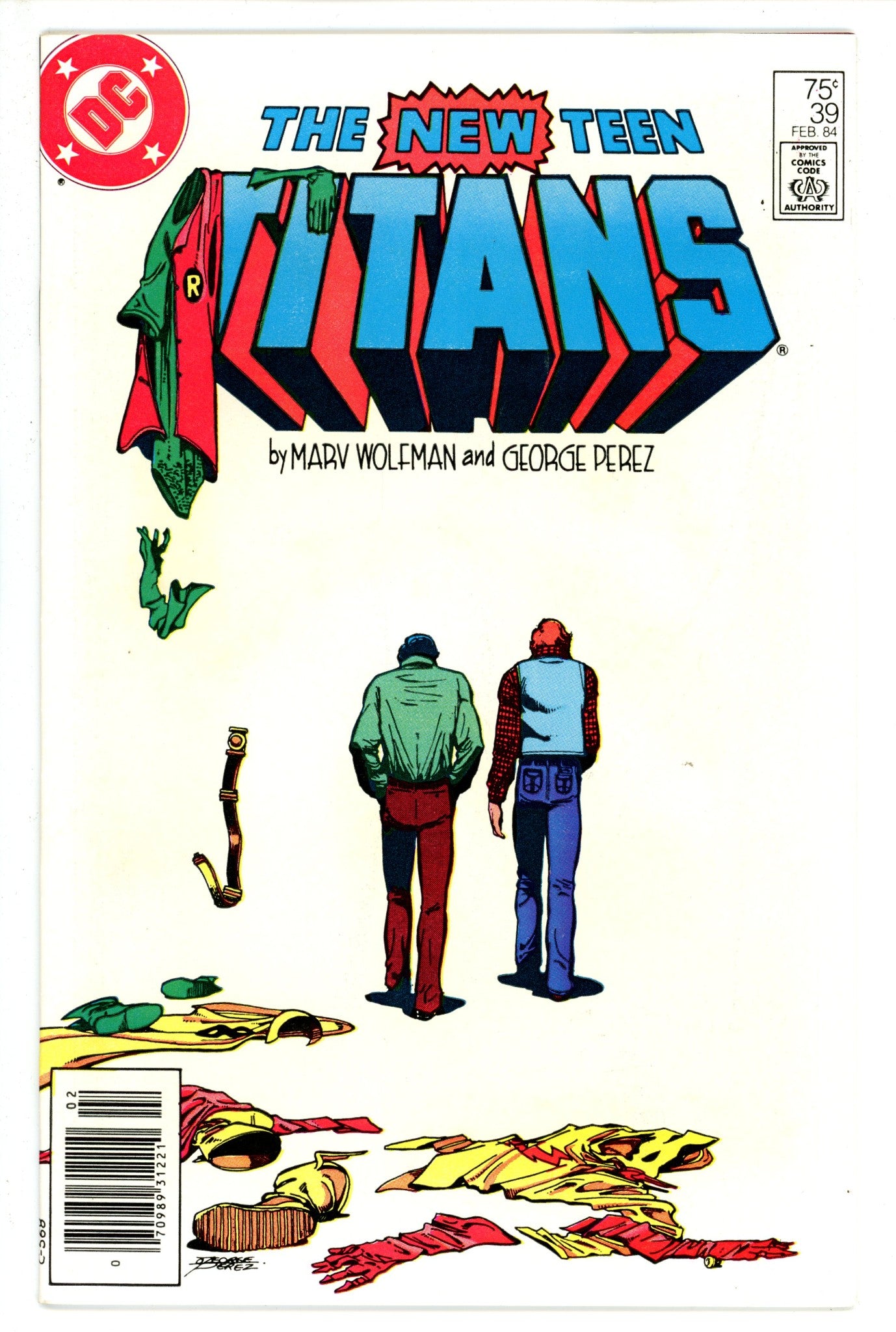 The New Teen Titans Vol 1 39 Newsstand VF- (1983)