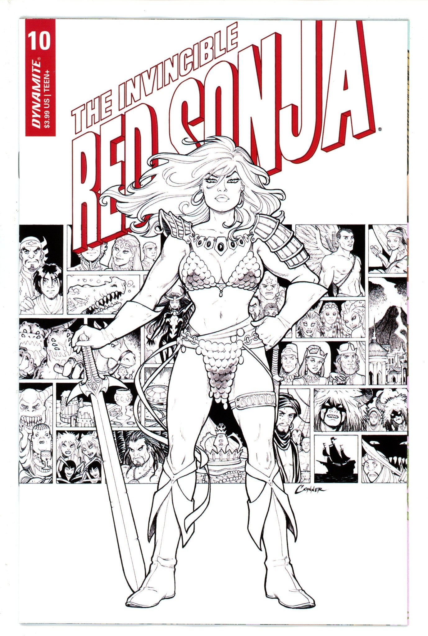 Invincible Red Sonja 10 Conner Variant (2022)