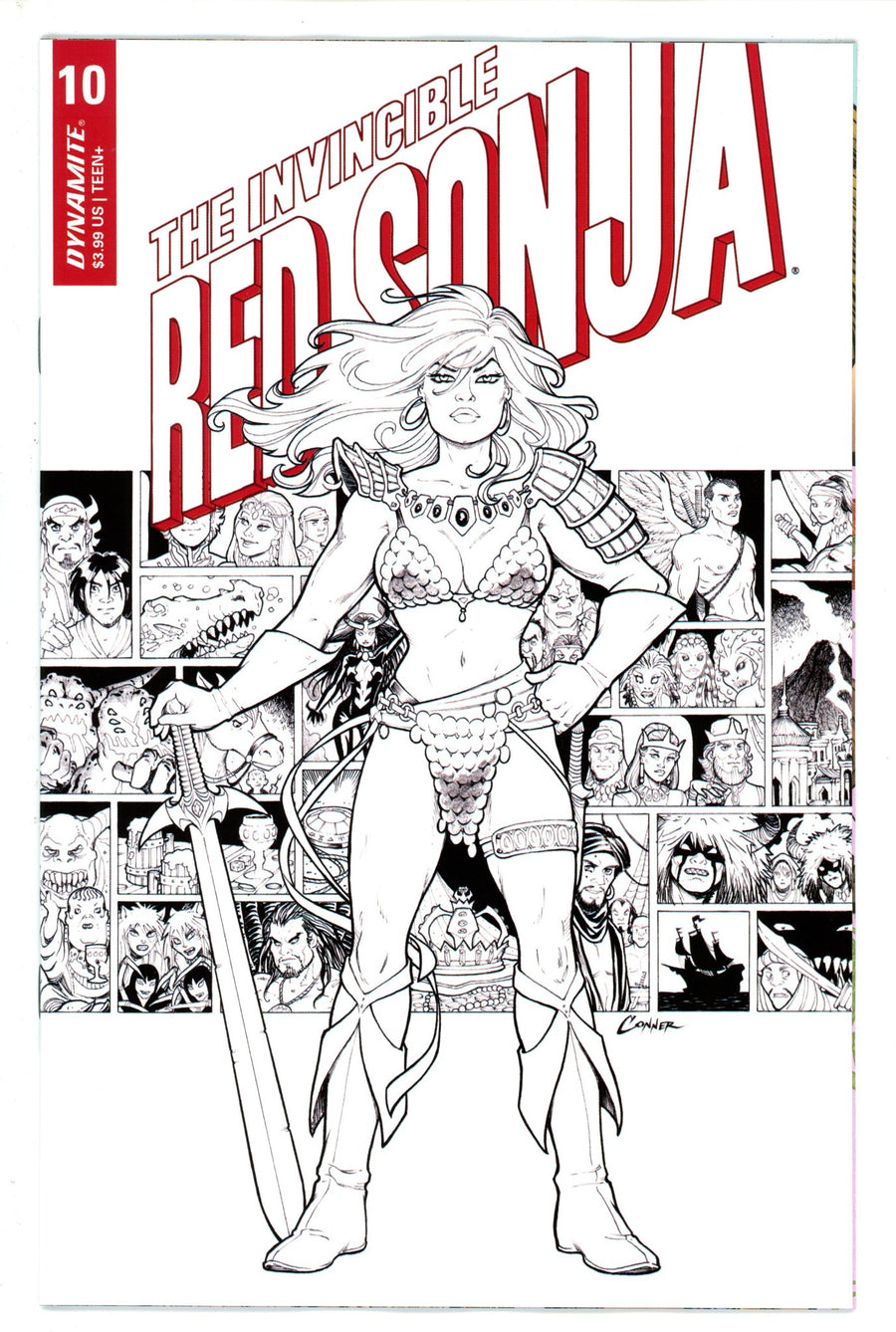 Invincible Red Sonja 10 Conner Variant (2022)