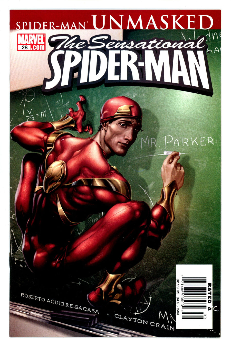 The Sensational Spider-Man 28 Newsstand FN/VF