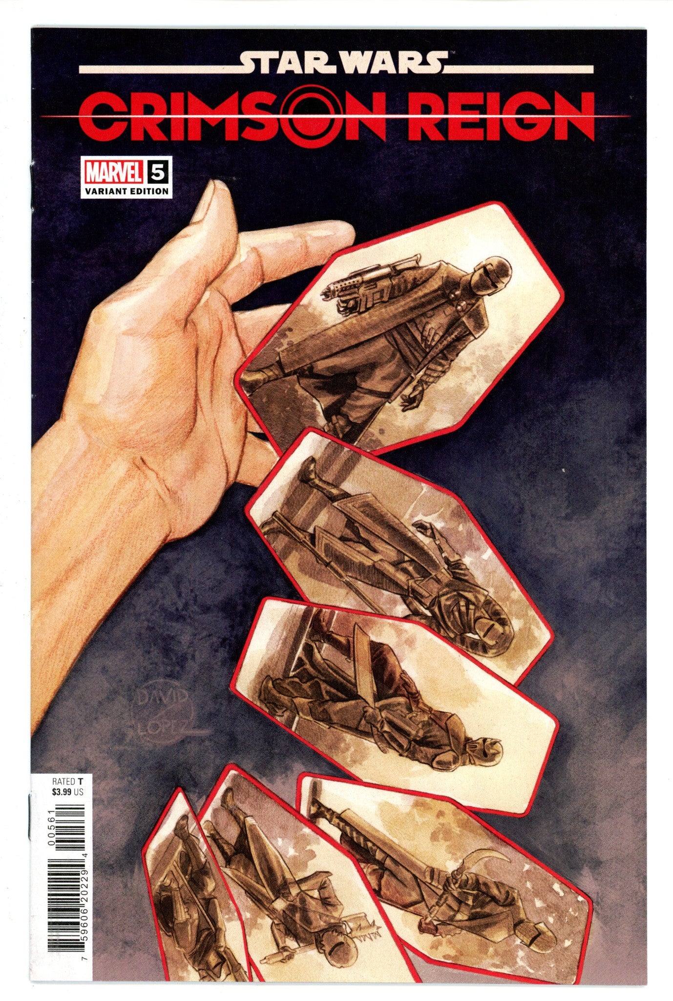 Star Wars: Crimson Reign 5 Lopez Variant NM-