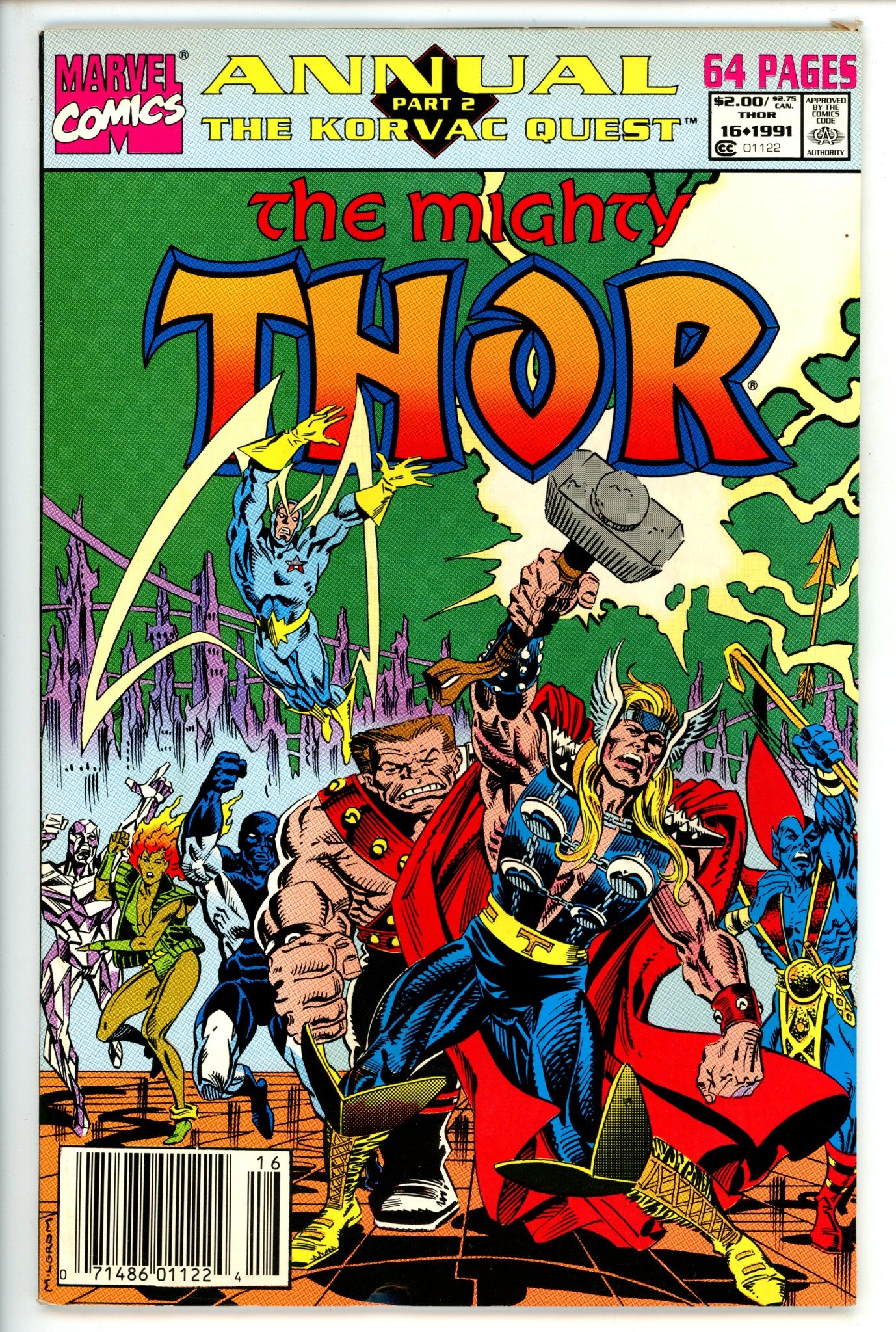Thor Annual Vol 1 16 Newsstand