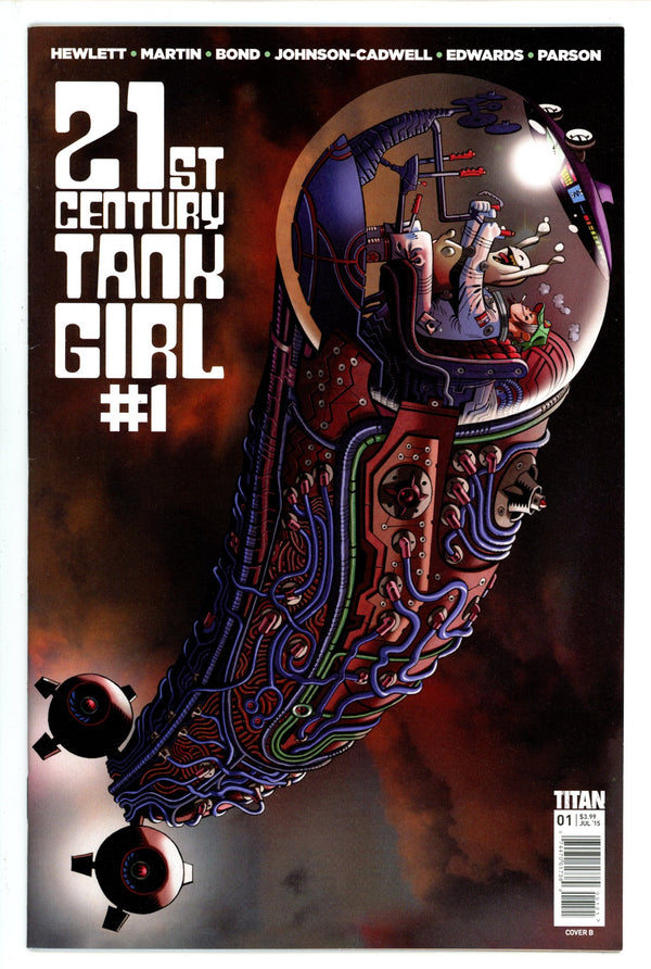 21st Century Tank Girl 1 Hewlett Incentive Variant VF+ (2015)