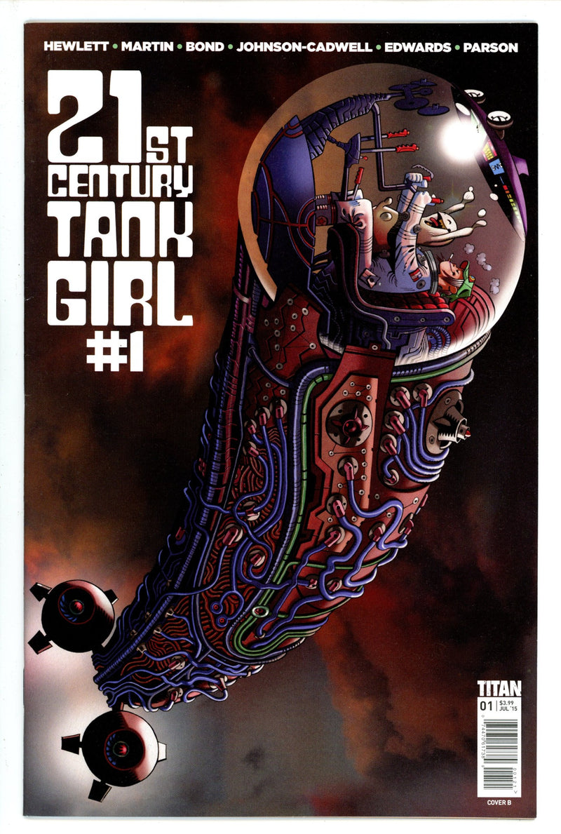 21st Century Tank Girl 1 Hewlett Incentive Variant VF+ (2015)