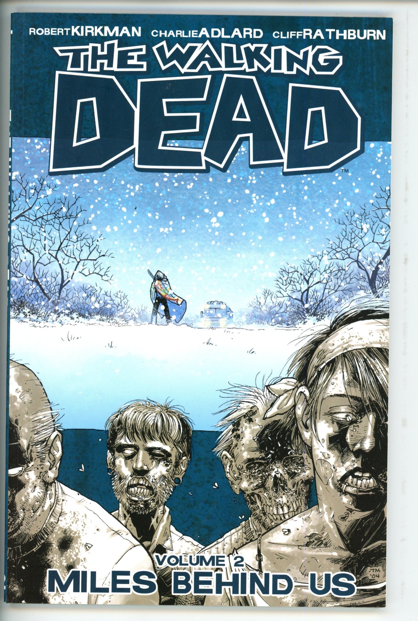 Walking Dead Vol 2 Miles Behind Us 7th Print TPB