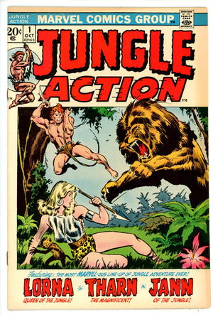 Jungle Action Vol 1 1 VF+