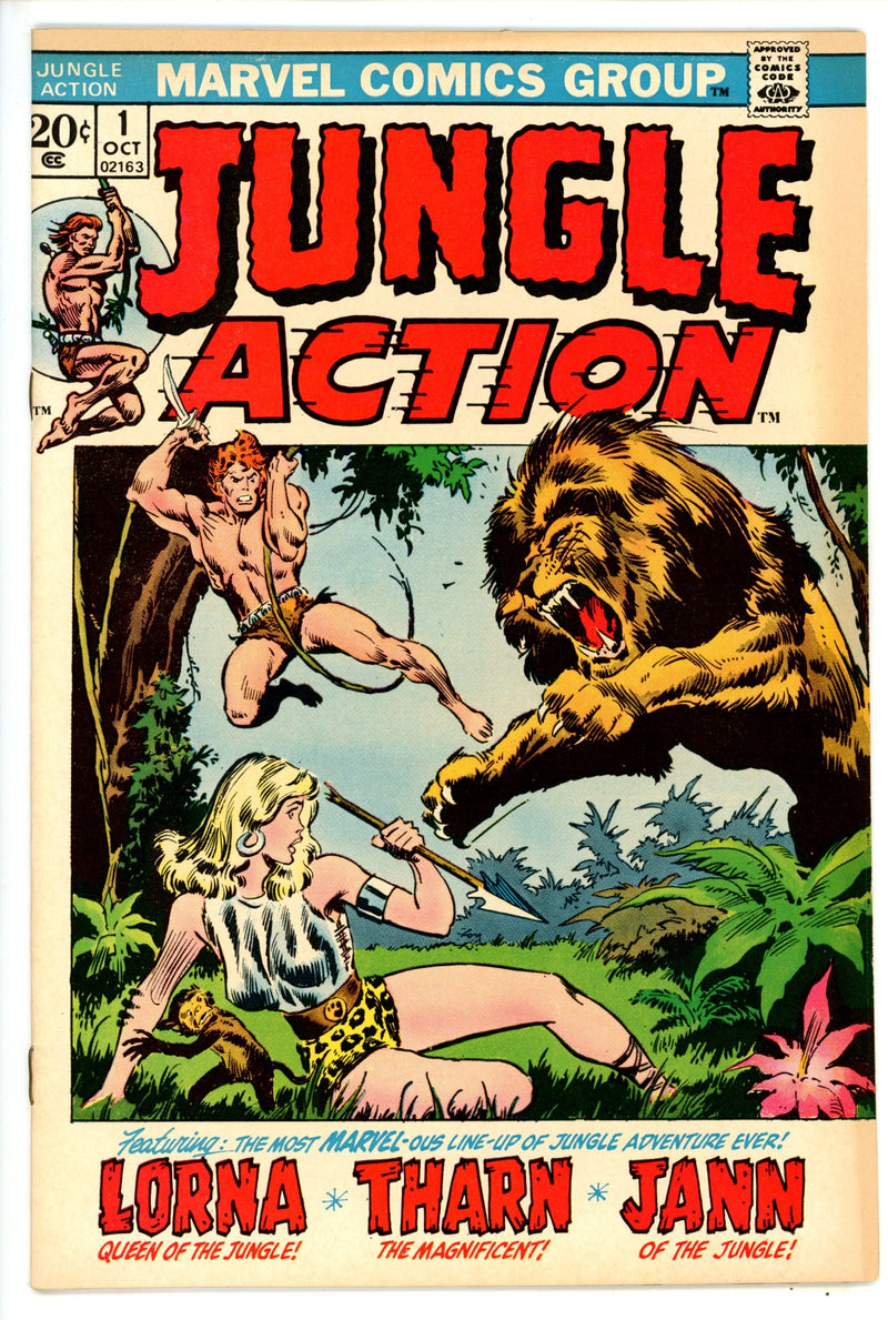 Jungle Action Vol 1 1 VF+