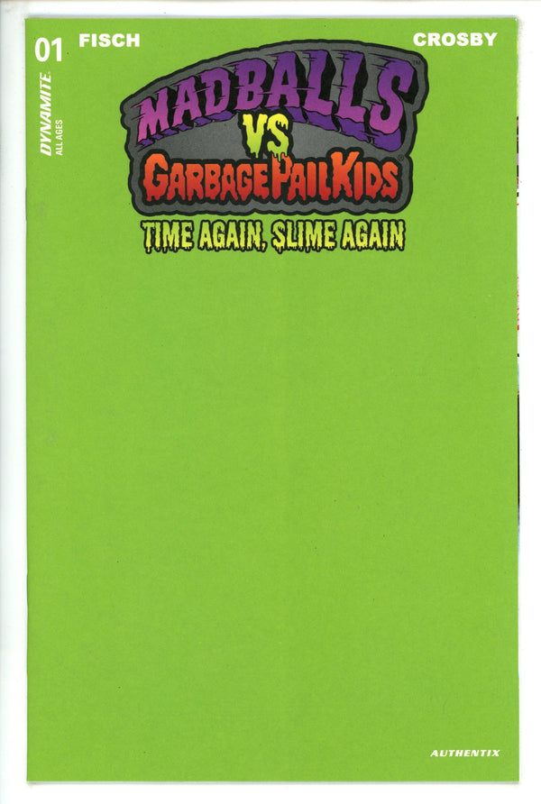 Madballs Vs Garbage Pail Kids Slime Again 1 Blank Puke Variant (2023)