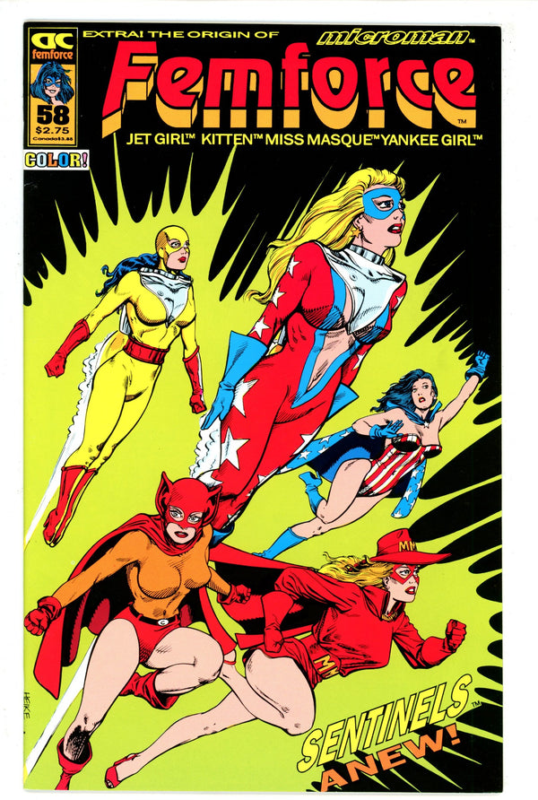 Femforce 58 VF