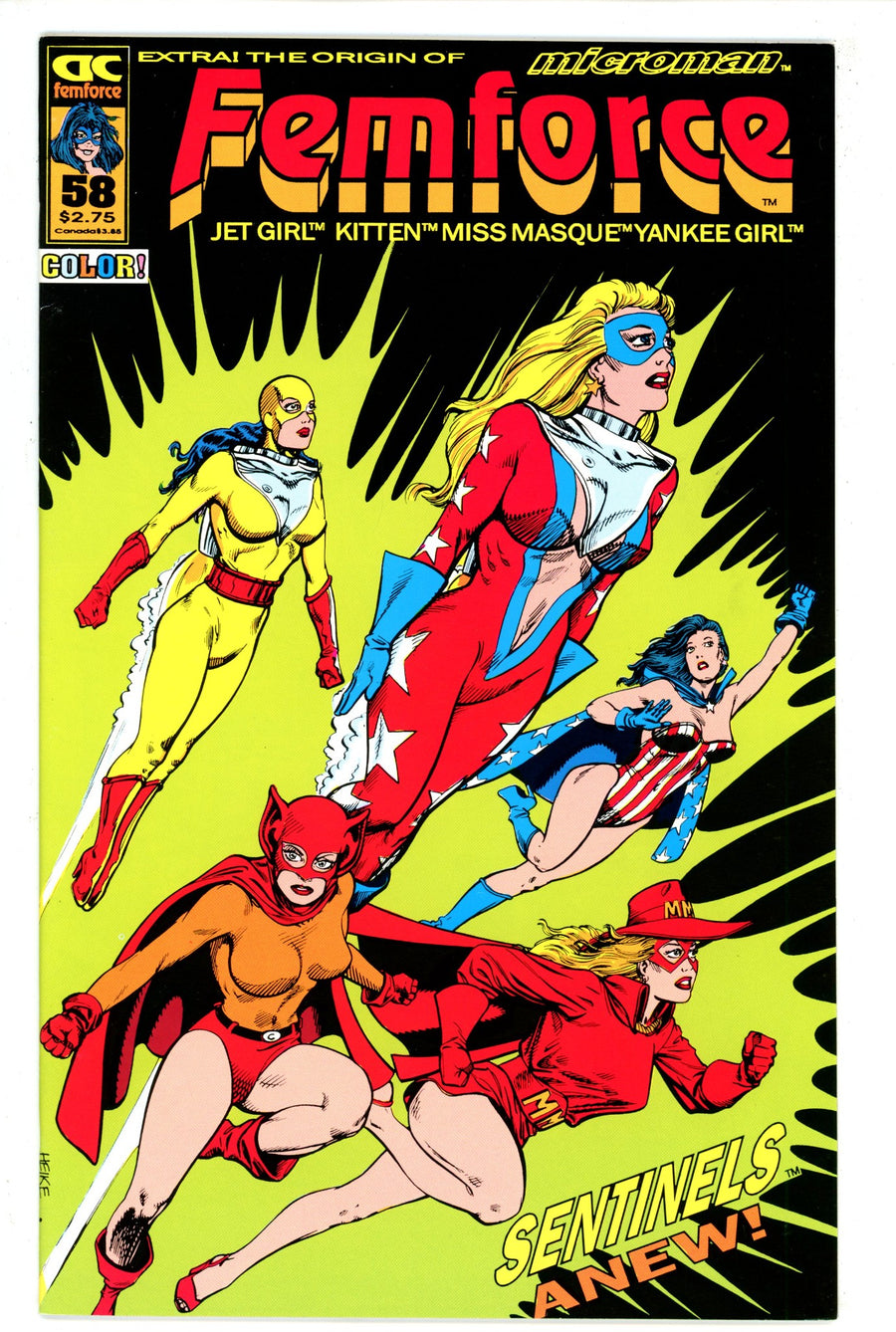 Femforce 58 VF