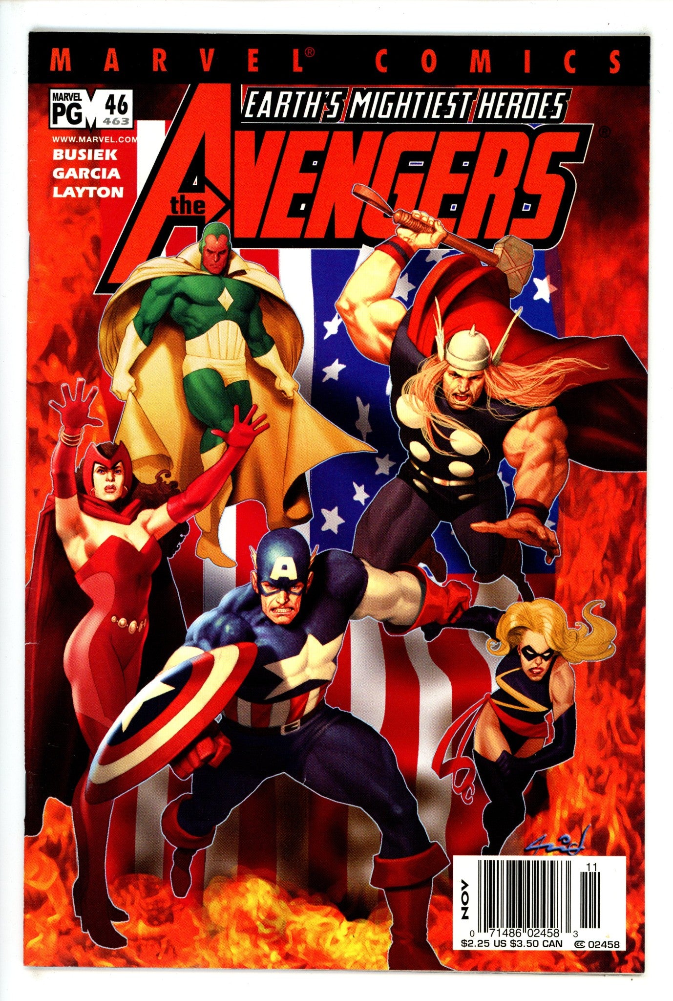 Avengers Vol 1 46 (463) Newsstand