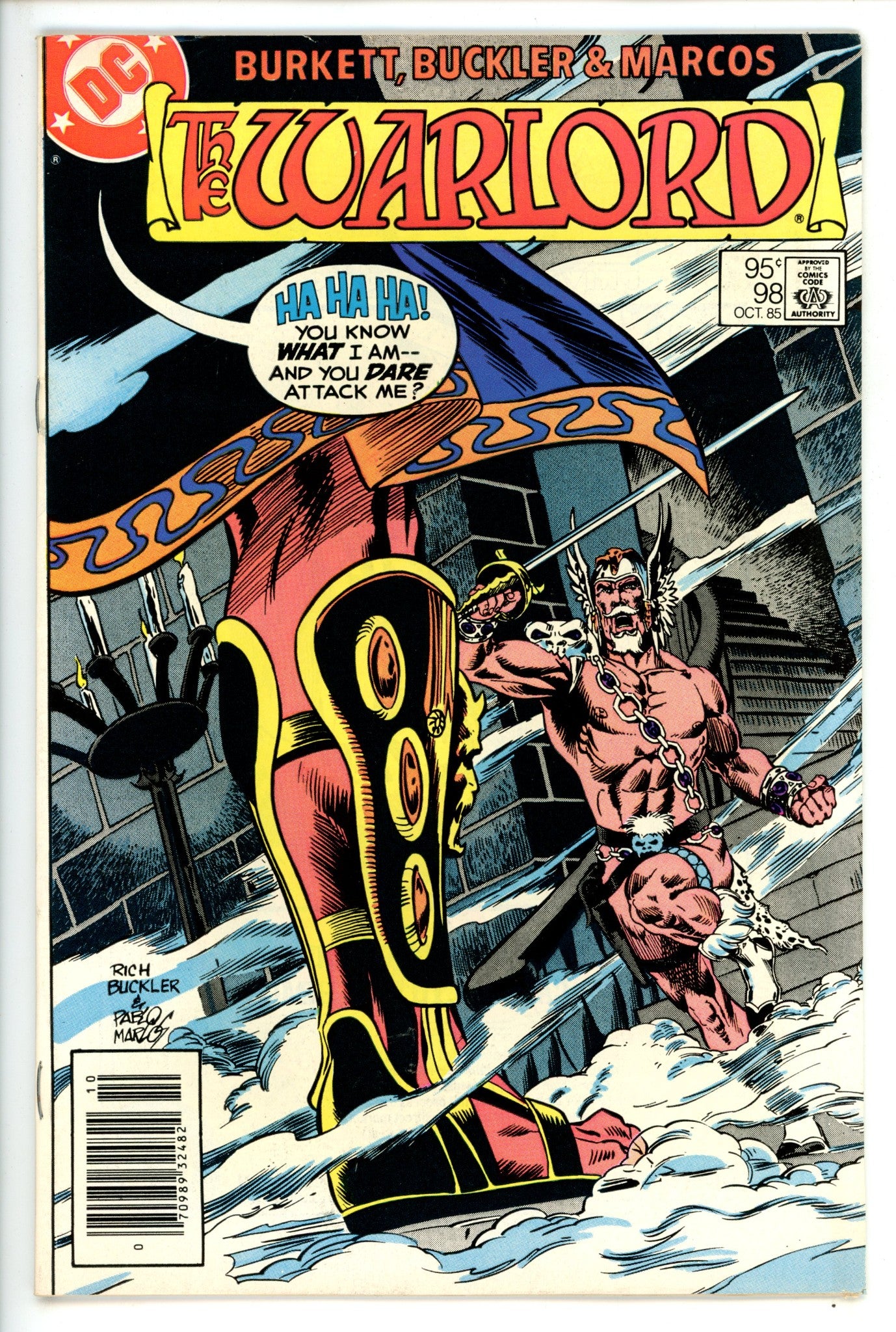 Warlord Vol 1 98 Canadian VF-