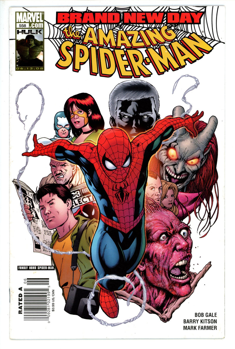 The Amazing Spider-Man Vol 2 558 Newsstand VG