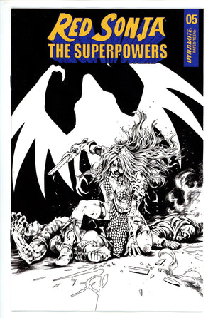 Red Sonja the Superpowers 5 Lau Variant