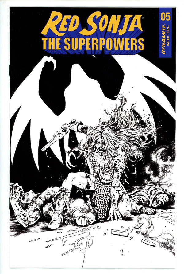 Red Sonja the Superpowers 5 Lau Variant