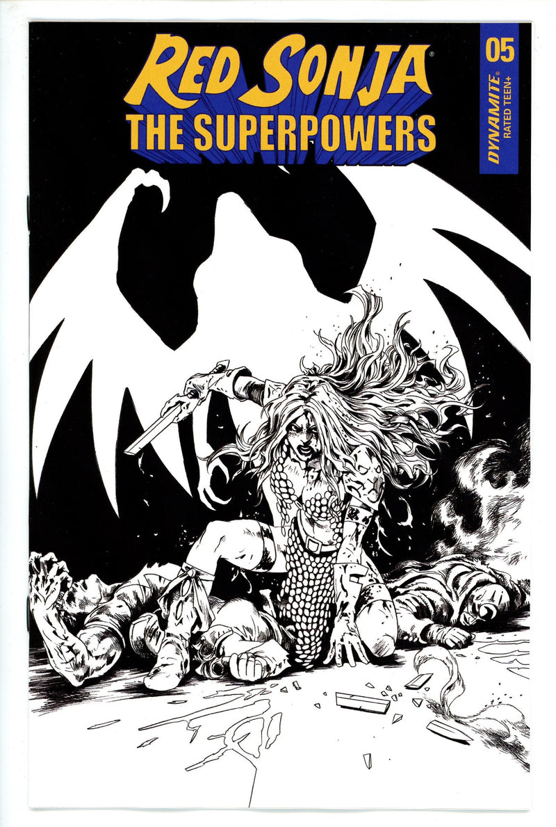 Red Sonja the Superpowers 5 Lau Variant