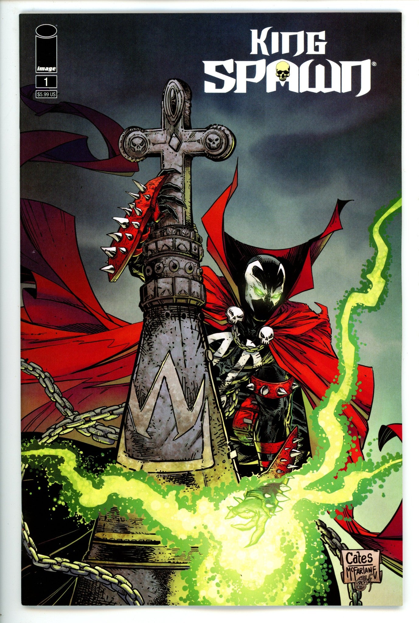 King Spawn 1 Cates Variant