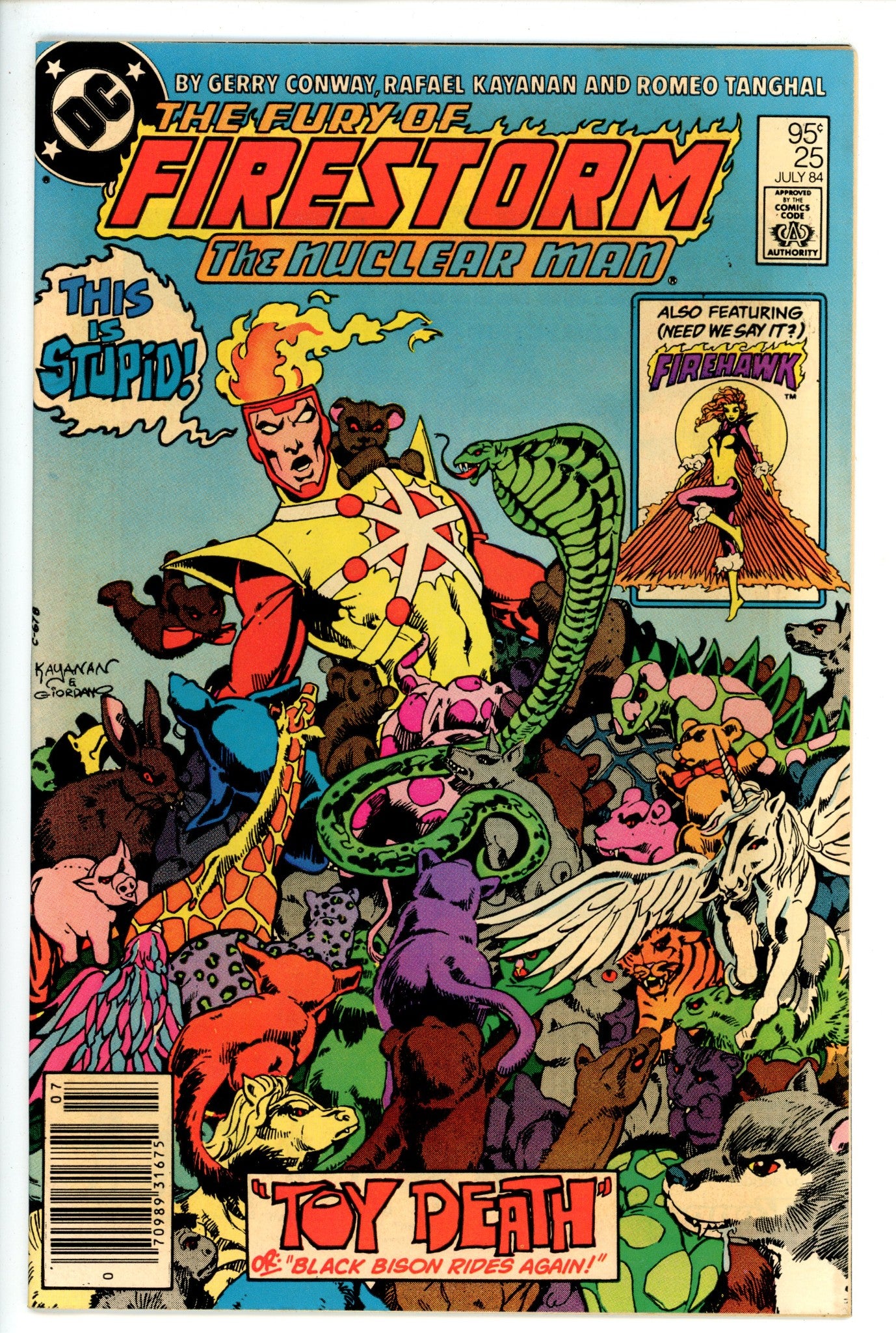 The Fury of Firestorm 25 Canadian F/VF