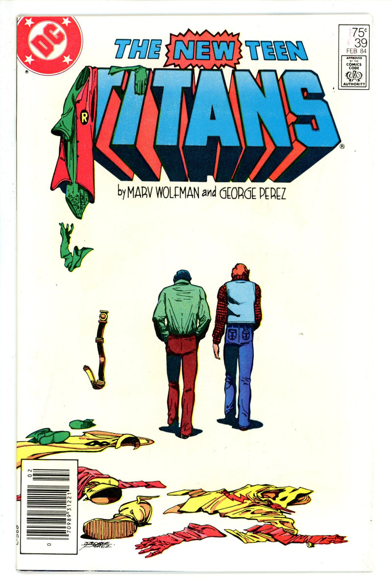 The New Teen Titans Vol 1 39 Newsstand VF (1983)