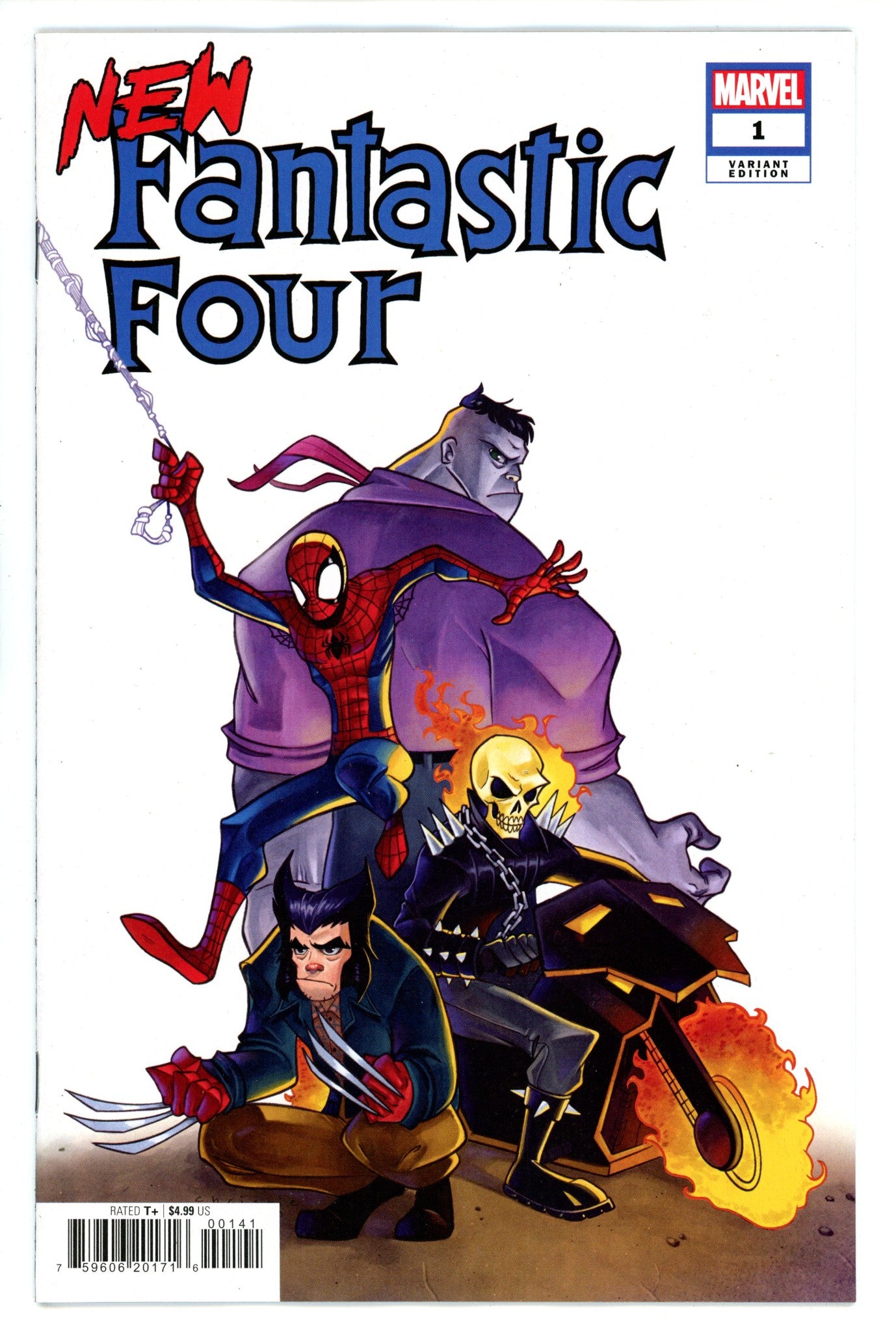 New Fantastic Four 1 Zullo Variant (2022)