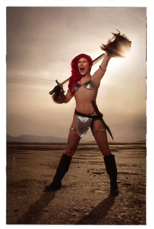 Invincible Red Sonja 10 Cosplay Virgin Variant