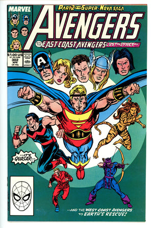 The Avengers Vol 1 302