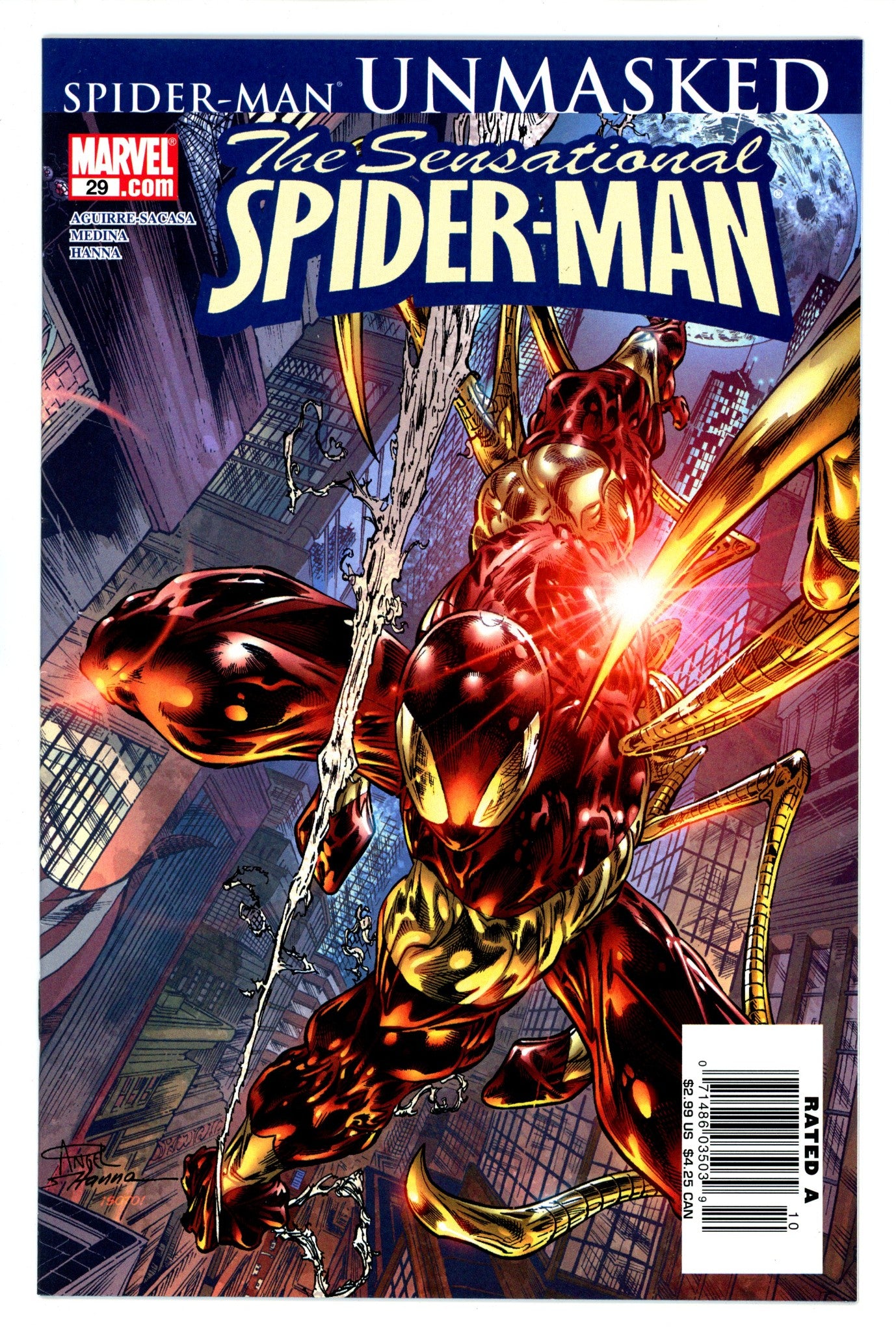 The Sensational Spider-Man 29 Newsstand NM-