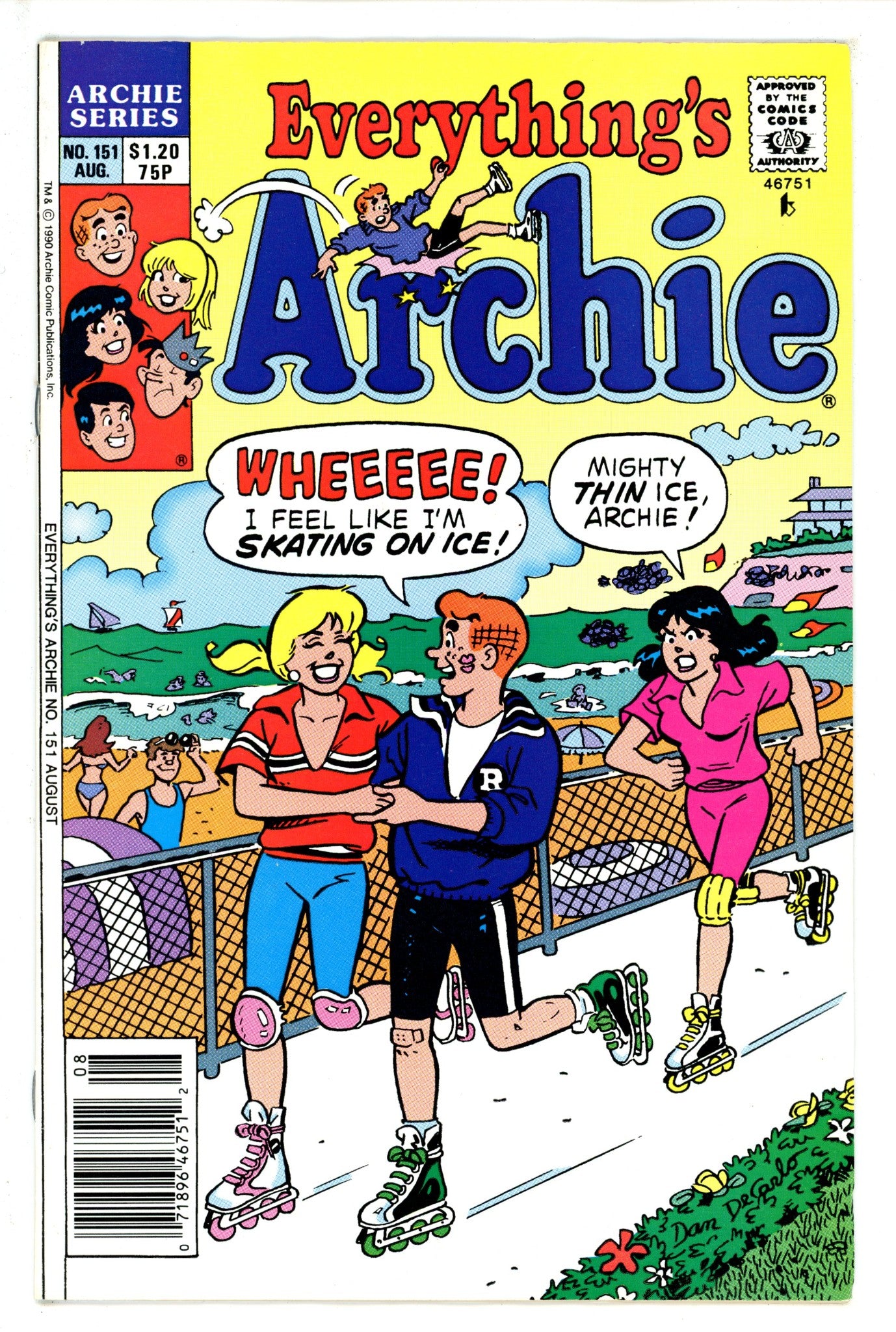 Everything's Archie 151 Canadian FN+ (1990)