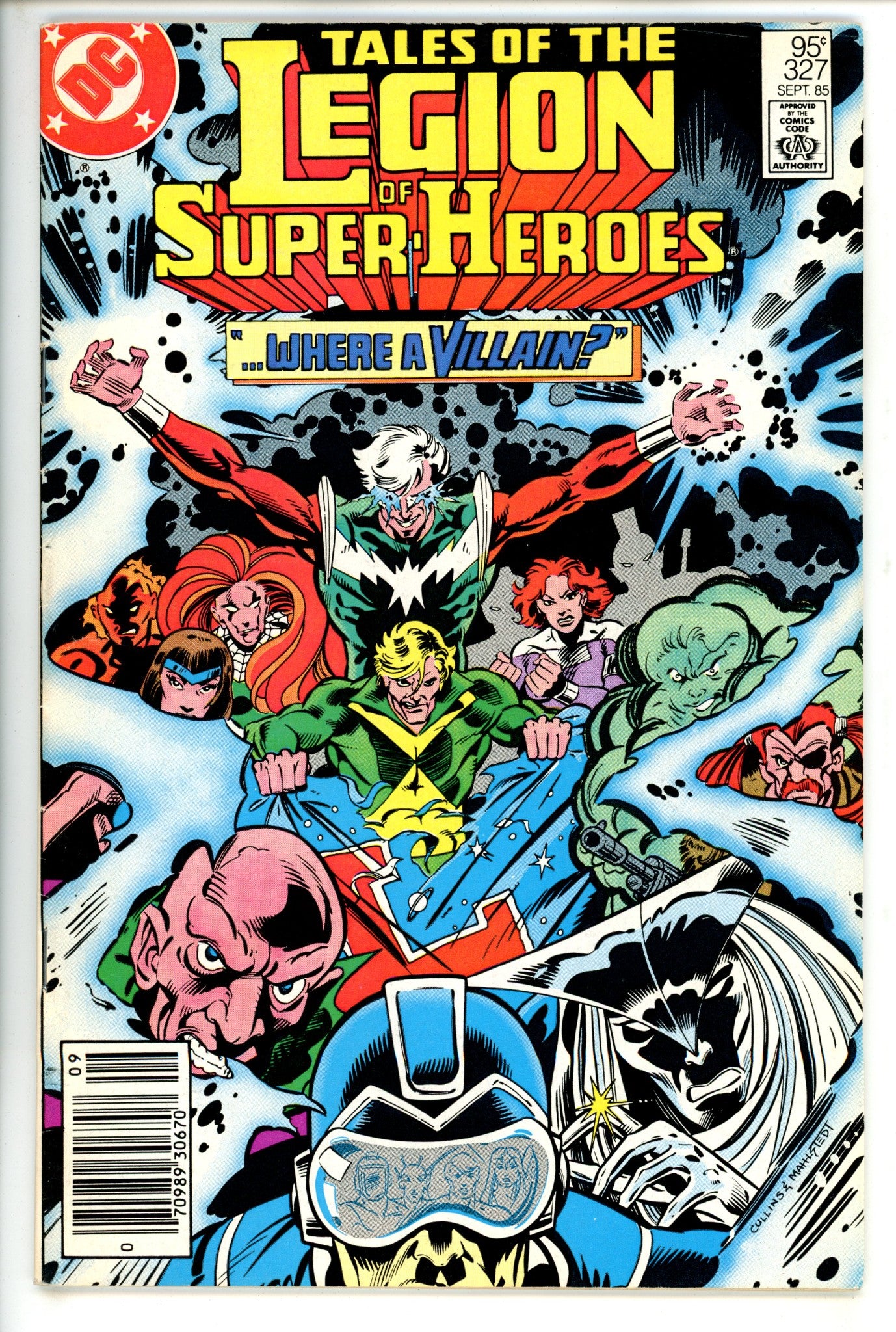 Tales of the Legion of Super-Heroes 327 Canadian FN