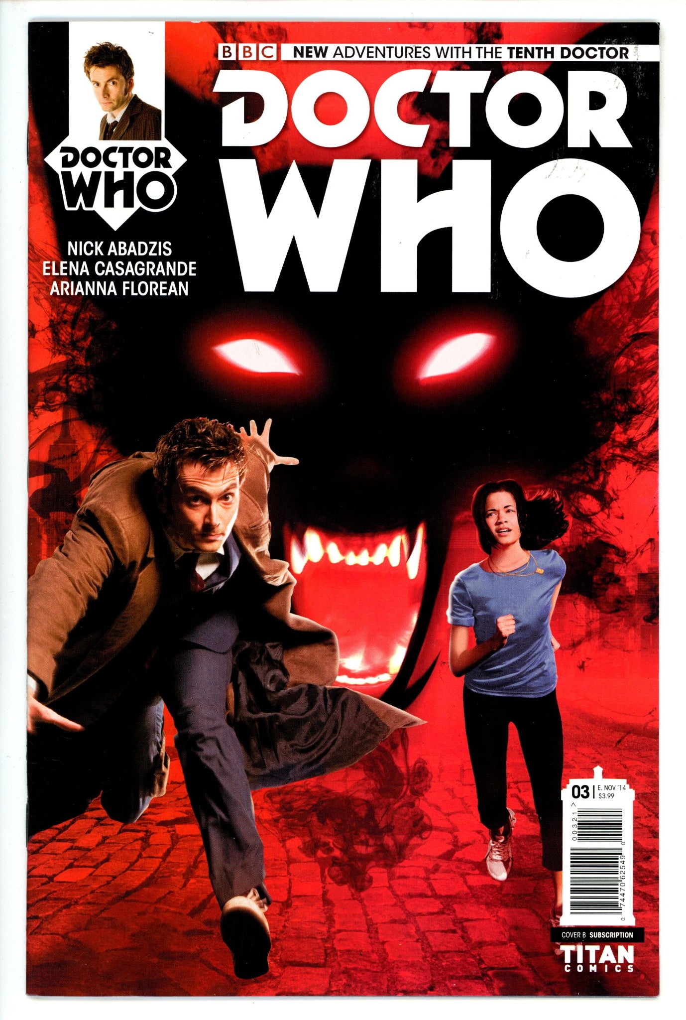 Doctor Who New Adventures With The 10th Doctor 3 Photo Variant