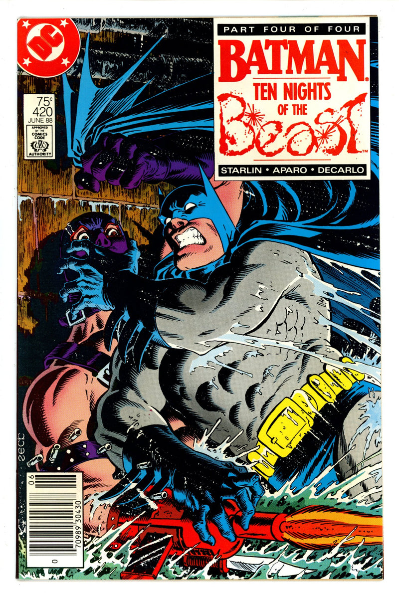 Batman Vol 1 420 Newsstand VF/NM