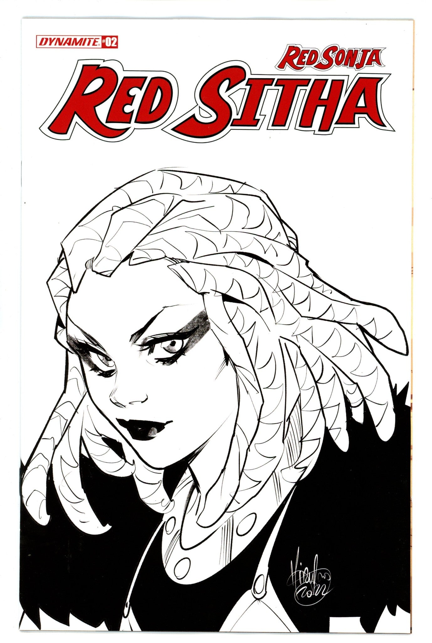 Red Sonja Red Sitha 2 Andolfo Variant