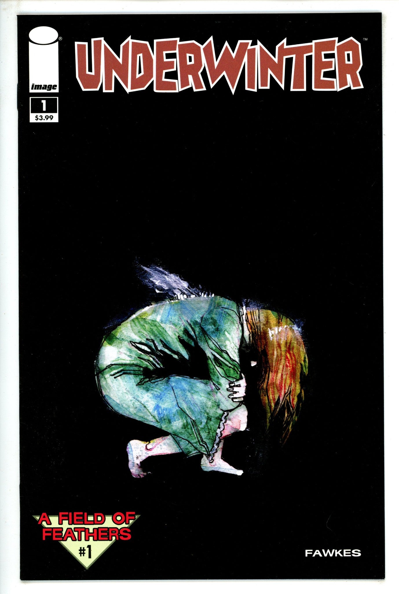 Underwinter: A Field of Feathers 1 Fawkes Homage Variant (2017)