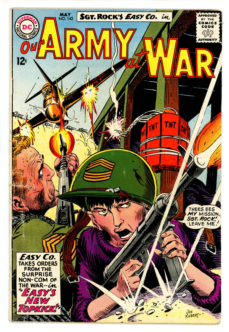 Our Army at War Vol 1 142 VG-