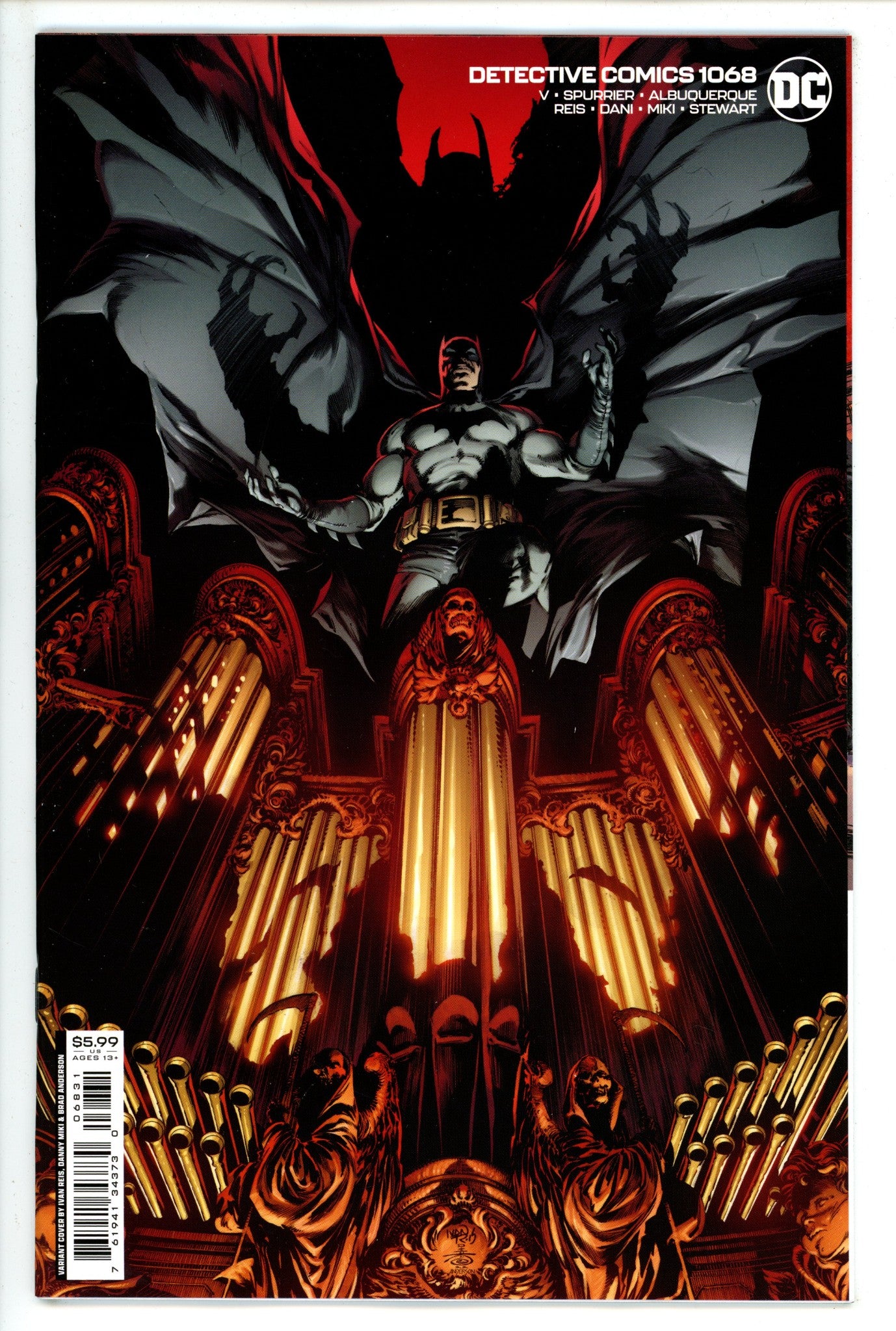 Detective Comics Vol 3 1068 Reis Variant (2023)