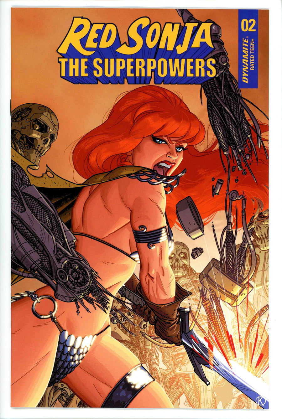 Red Sonja the Superpowers 2 Kano Variant-Dynamite-CaptCan Comics Inc