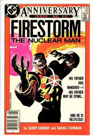 The Fury of Firestorm 50 Canadian VF+