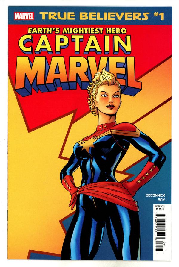 True Believers: Captain Marvel - Earth√¢‚Ç¨‚Ñ¢s Mightiest Hero 1