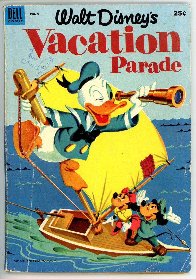 Walt Disney's Vacation Parade 4 VG-