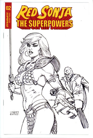 Red Sonja the Superpowers 2 Linsner Variant (2021)