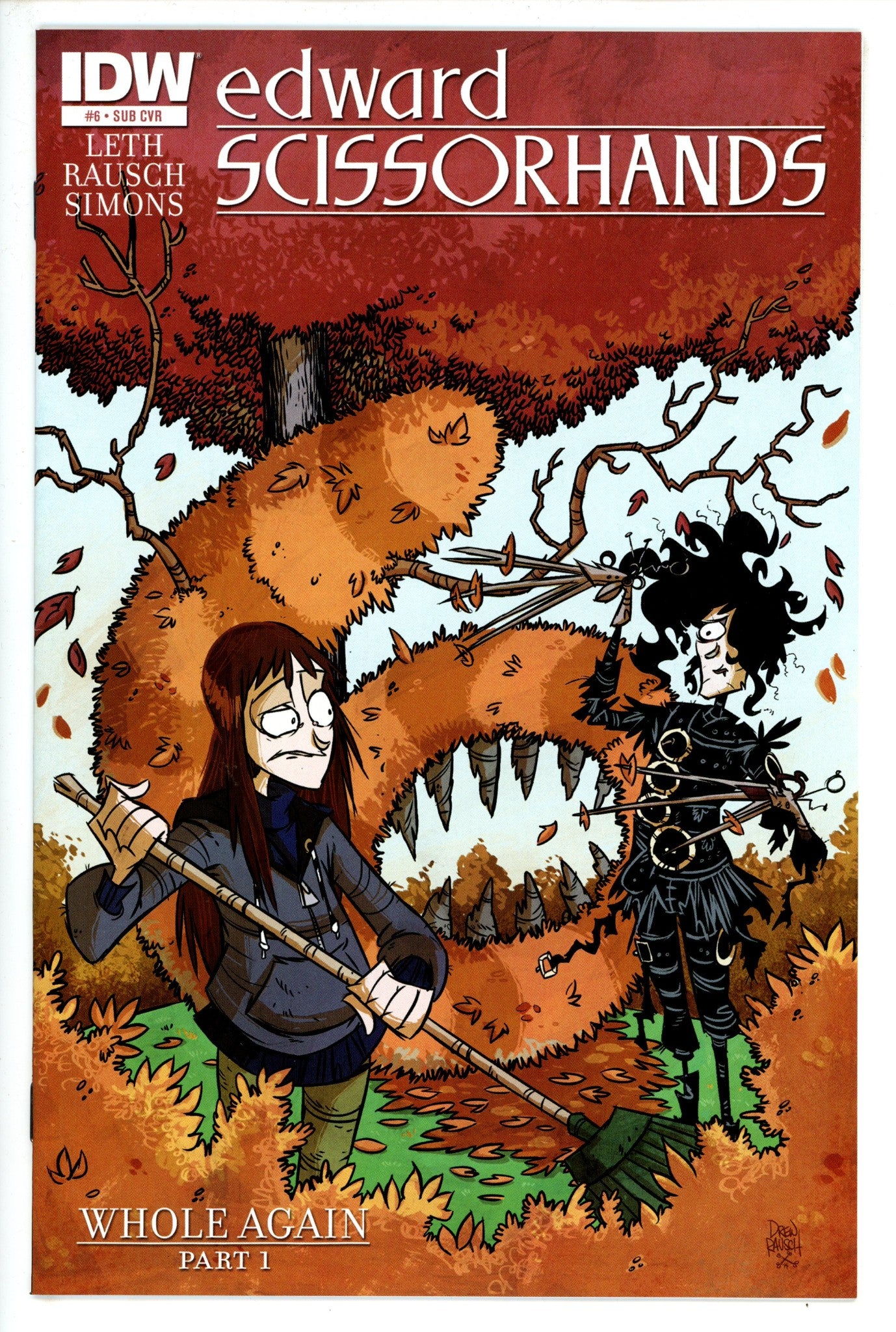 Edward Scissorhands 6 Rausch Variant