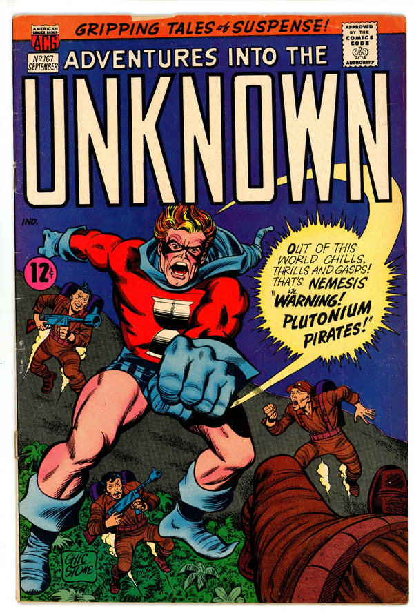 Adventures into the Unknown 167 VG/FN (1966)