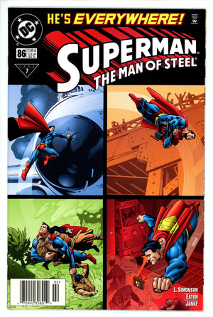 Superman: The Man of Steel 86 Newsstand