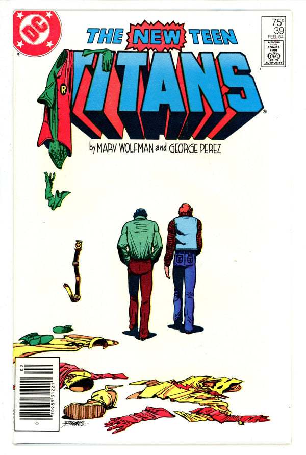The New Teen Titans Vol 1 39 Newsstand VF/NM (1983)