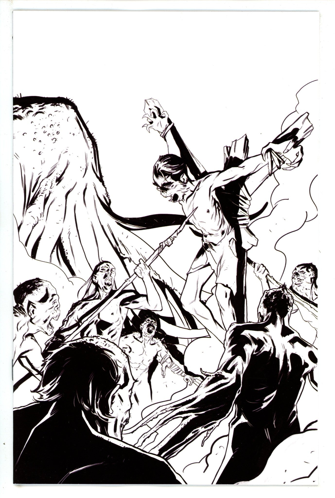 Lovecraft Unknown Kadath 7 Salomon Virgin B&W Incentive Variant NM (2023)